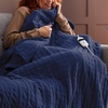 Image 10: Silentnight Luxury Heated Throw, Energy-Efficient Fleece Comfort