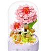 Image 5: 300-Piece Flower Bouquet Building Kit with Music Box