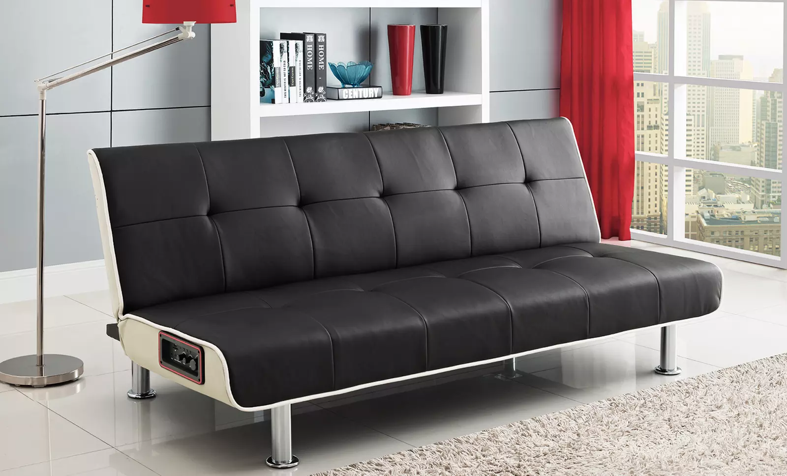 DHP Audio Rocker Sofa Sleeper - Primary Image