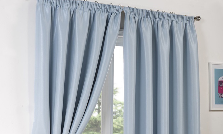 Image 2: Luxury Blackout Curtains