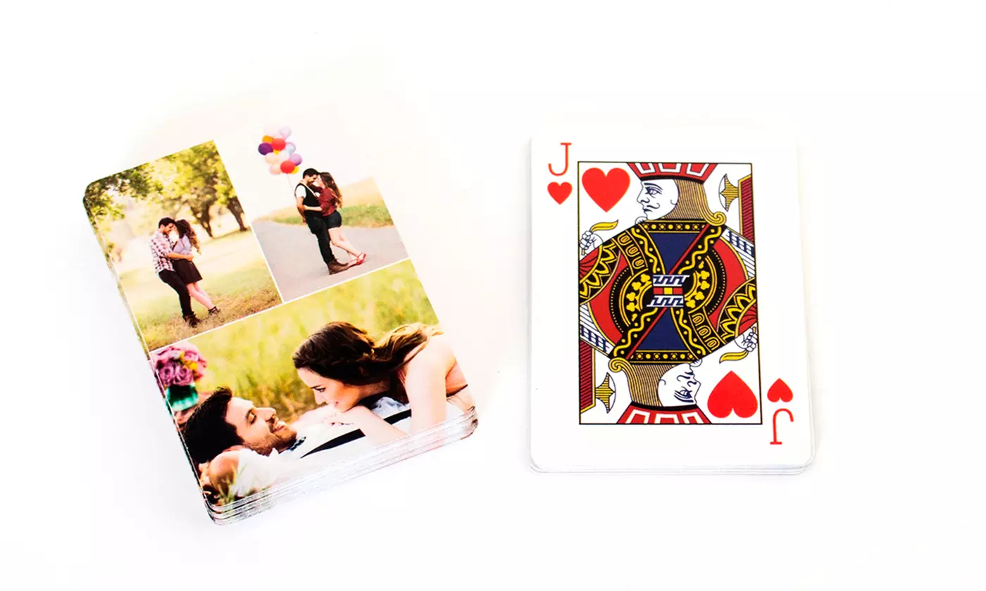 One Deck of 54 Personalized Playing Cards from Collage.com (60% Off)  - Second Medium