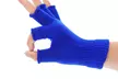 Unisex Half Finger Gloves Winter Stretchy Knit Fingerless Typing Gloves - Second Medium