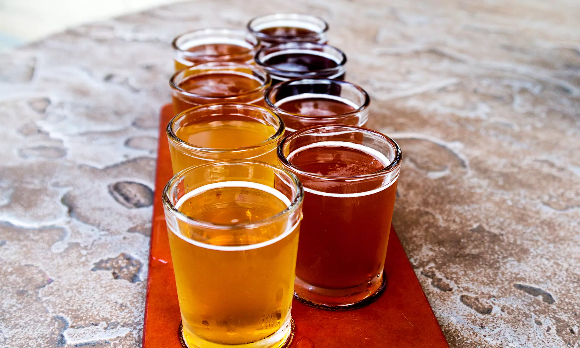 Beer Flight and Pint Glasses for Two or Four at Sand Creek Brewing Company (Up to 40% Off) - Primary Image