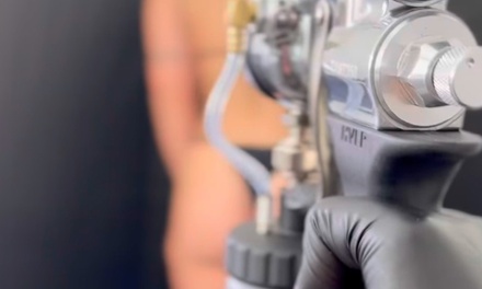 Two ''Glow on the Go'' Spray Tan Sessions for One (''Glow on the Go Duo'') - The Tan Studio