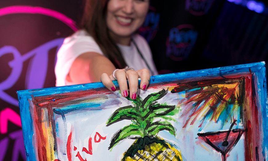 Image 15: Paint, Sip & Party: A Night of Art, Fun & Music