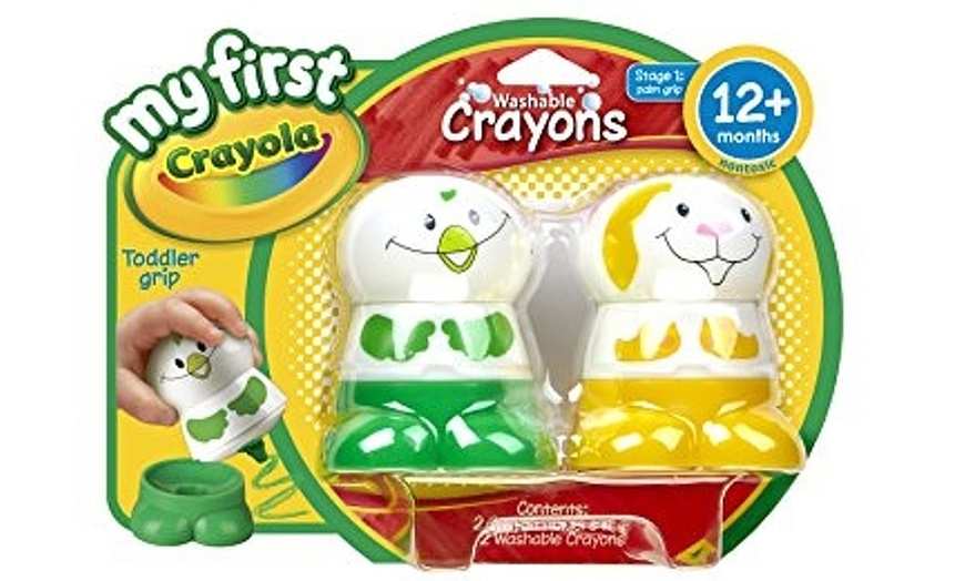 Image 2: My First Crayola Crayons