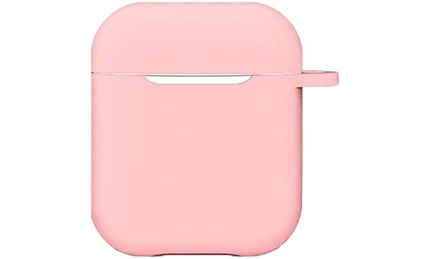 Image 17: AirPods Silicone Case Cover Protective Skin for Apple Airpod Charging Case