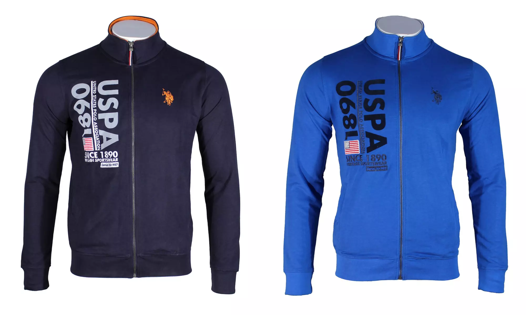 Veste de survêtement pour homme de la marque U.S. Polo Assn.