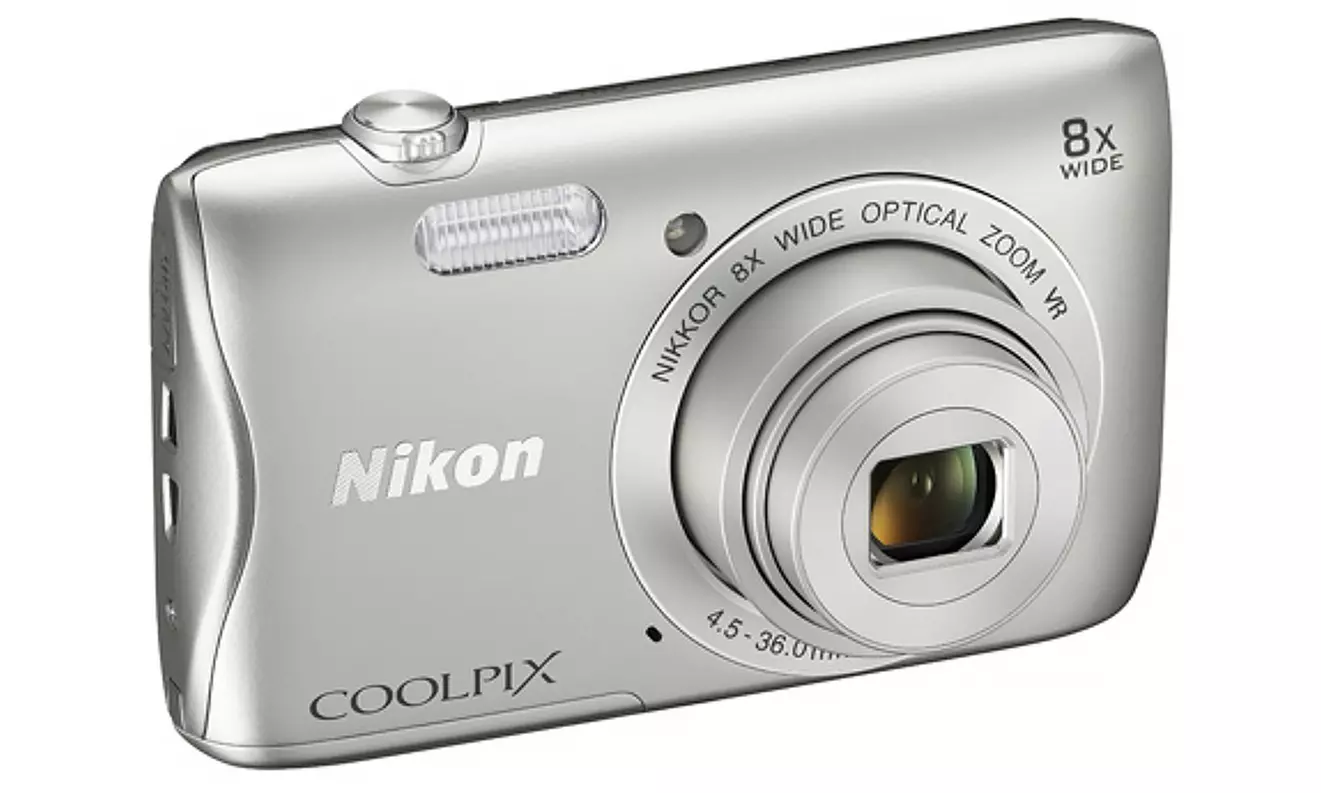 Nikon Coolpix S3700 20.1MP 720p Digital Camera with Wi-Fi (Manufacturer Refurbished) - Primary Image
