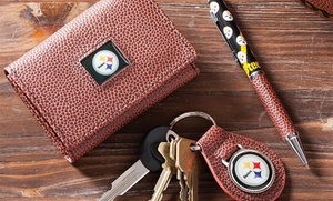 NFL Pebble Wallet Gift Set