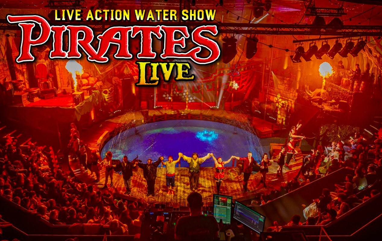 Pirate’s Live Water show 27th March - 10th April