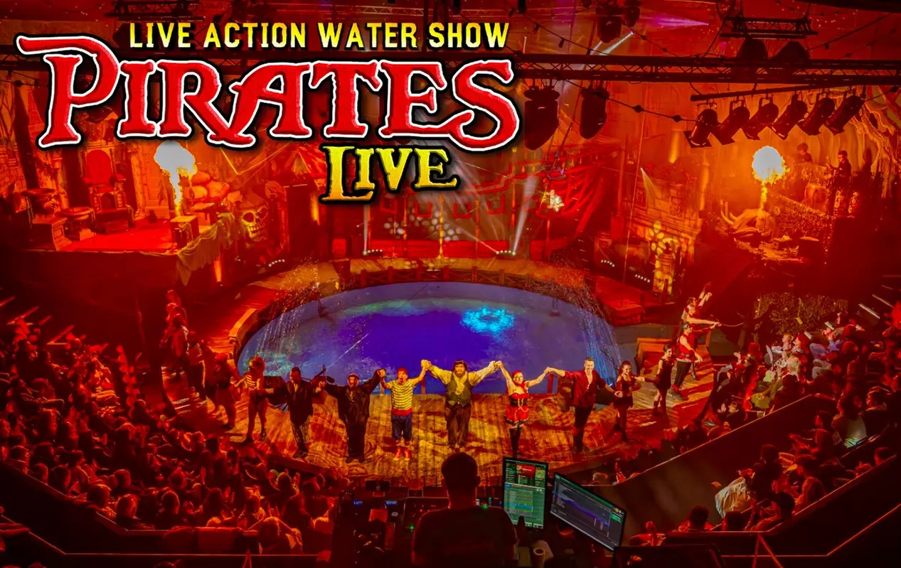 Pirate’s Live Water show 27th March - 10th April