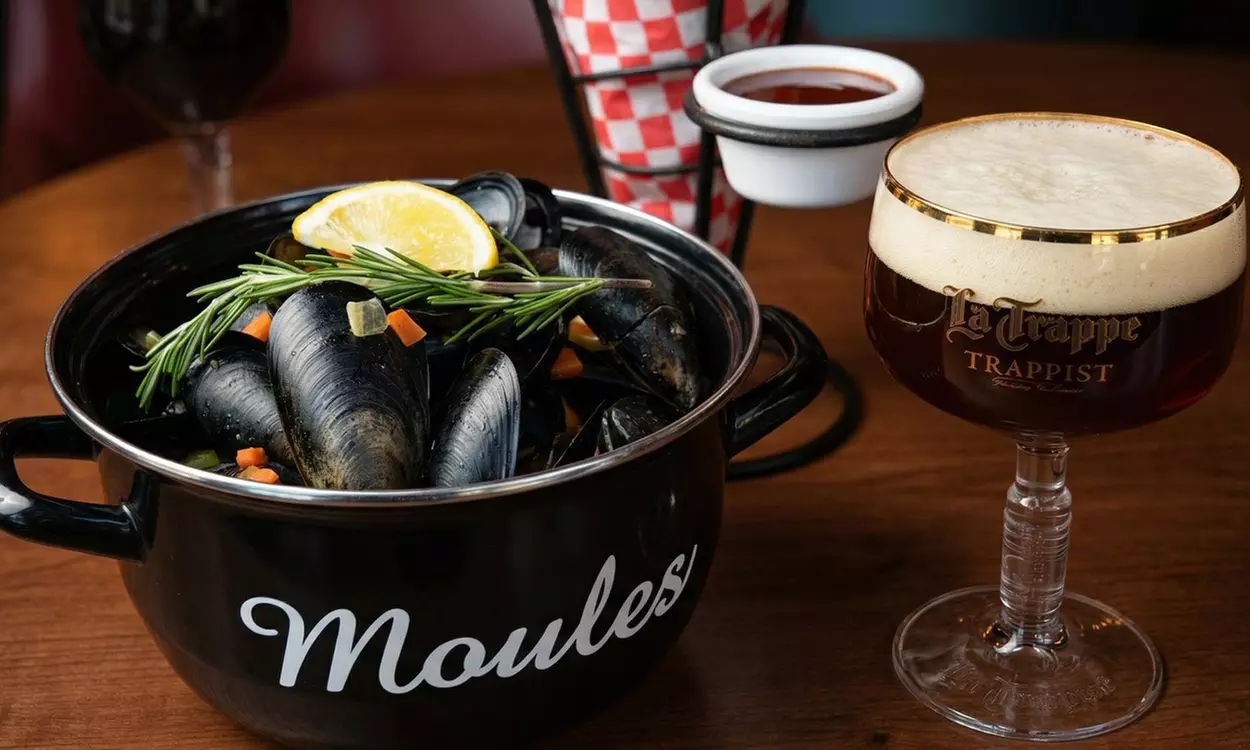 Relish in a Three-Course Dinner for Two or Four with Wine