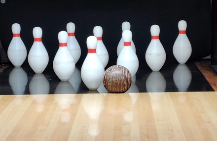 For Two: 90-Minutes of Open Bowling or Glow Bowl with Shoe Rental and Soda & Chips - Johnson's Duckpin Lanes