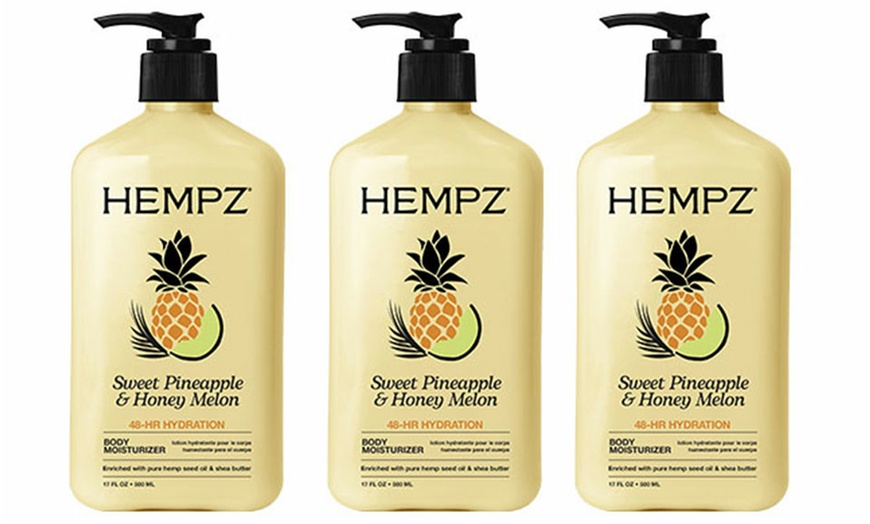 Image 29: Hempz Herbal Body Moisturizer Lotion 17oz each (2 or 3 Pack) 