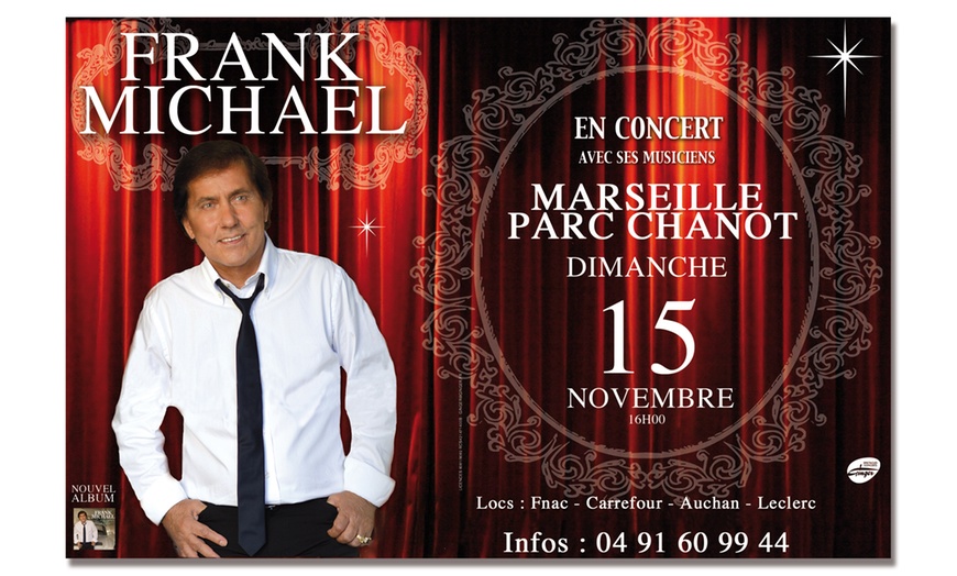 Le Concert De Frank Michael A Marseille Adam Concerts Groupon