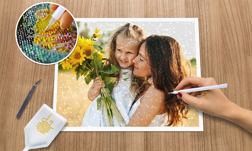 Image 4: Personalisierbare Foto-Diamond-Painting