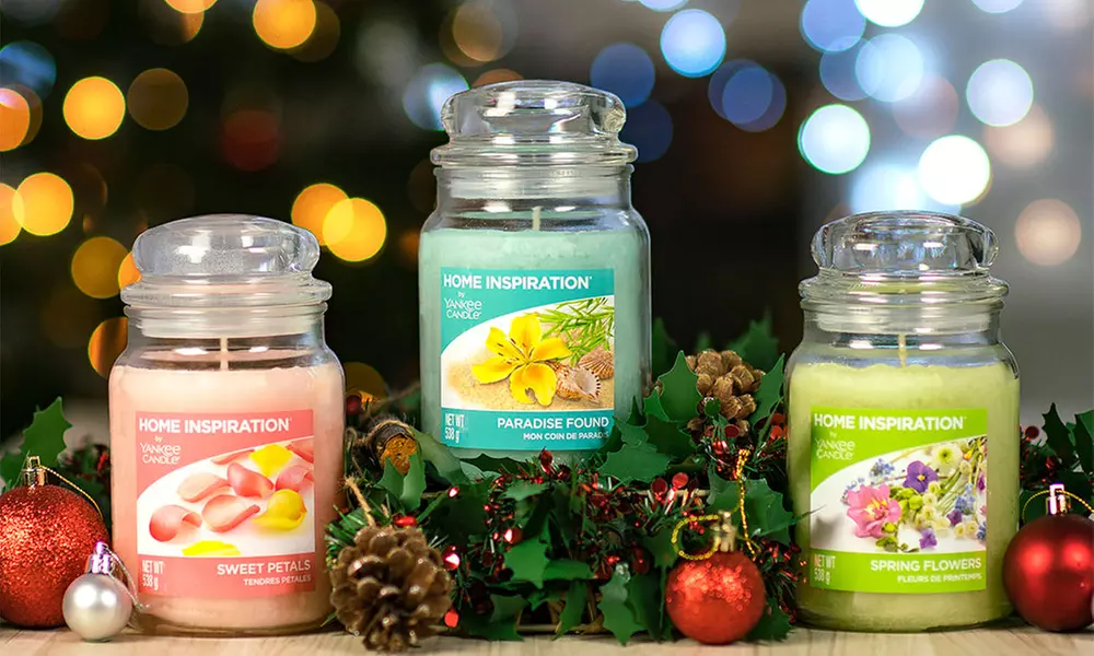 1x, 2x oder 4x Yankee Candle große Kerze (538g) in der Duftnote nach Wahl - Primary Image