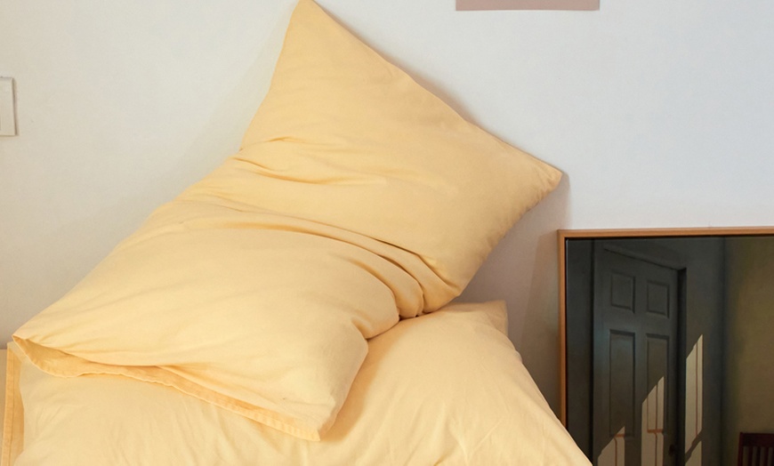 Image 58: Pure Cotton 2 Piece Pillowcase Set