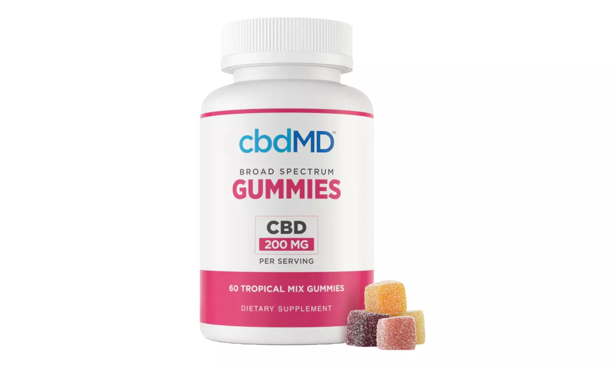 cbdMD Broad & Full Spectrum CBD Infused Gummies (750MG - 6000MG)