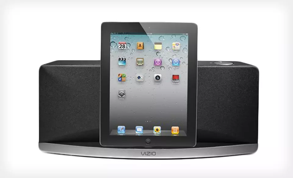 $79 for a High-Definition Vizio Audio Dock for iPad, iPhone, and iPod ($109.99 List Price). Free Shipping and Returns. - Primary Image