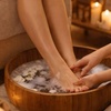 Image 4: 90-, or 120-Min Hotstone Massage, Foot Bath & Reflexology or Facials