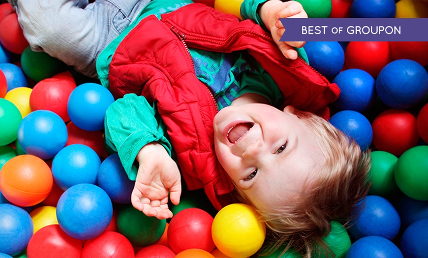 Image 1: Soft Play Entry and Lunch For Two