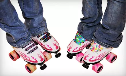 Roller Skating and Skate Rental for Two, Four, or Six at Orbit Skate Center (Up to Half Off) - Primary Image