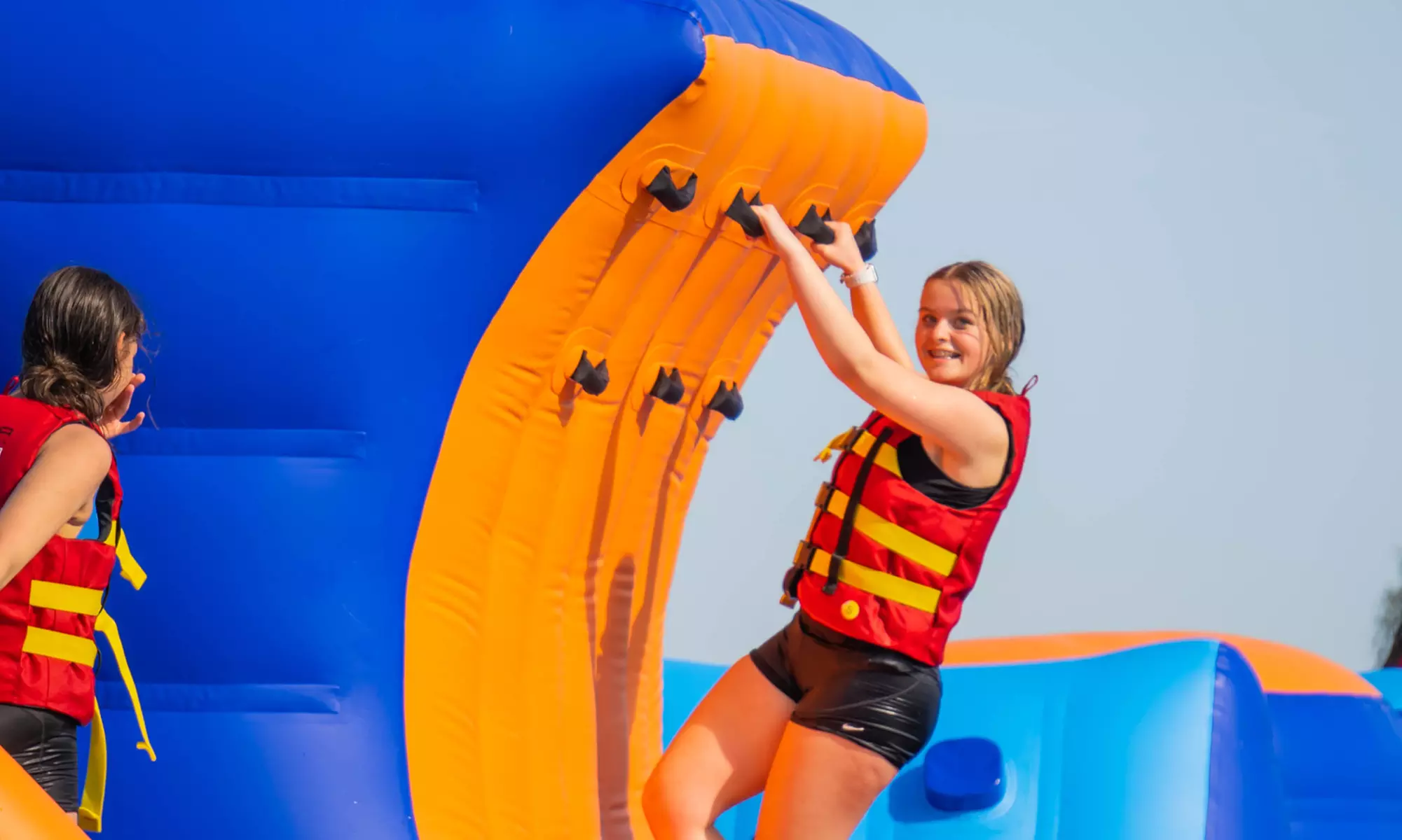 Enjoy Inflatable Aqua Park Entry on an Idyllic Lake in Essex