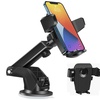 Image 1: 360 Degree Universal Gravity Car Windshield Mount Holder for Cell Phone GPS
