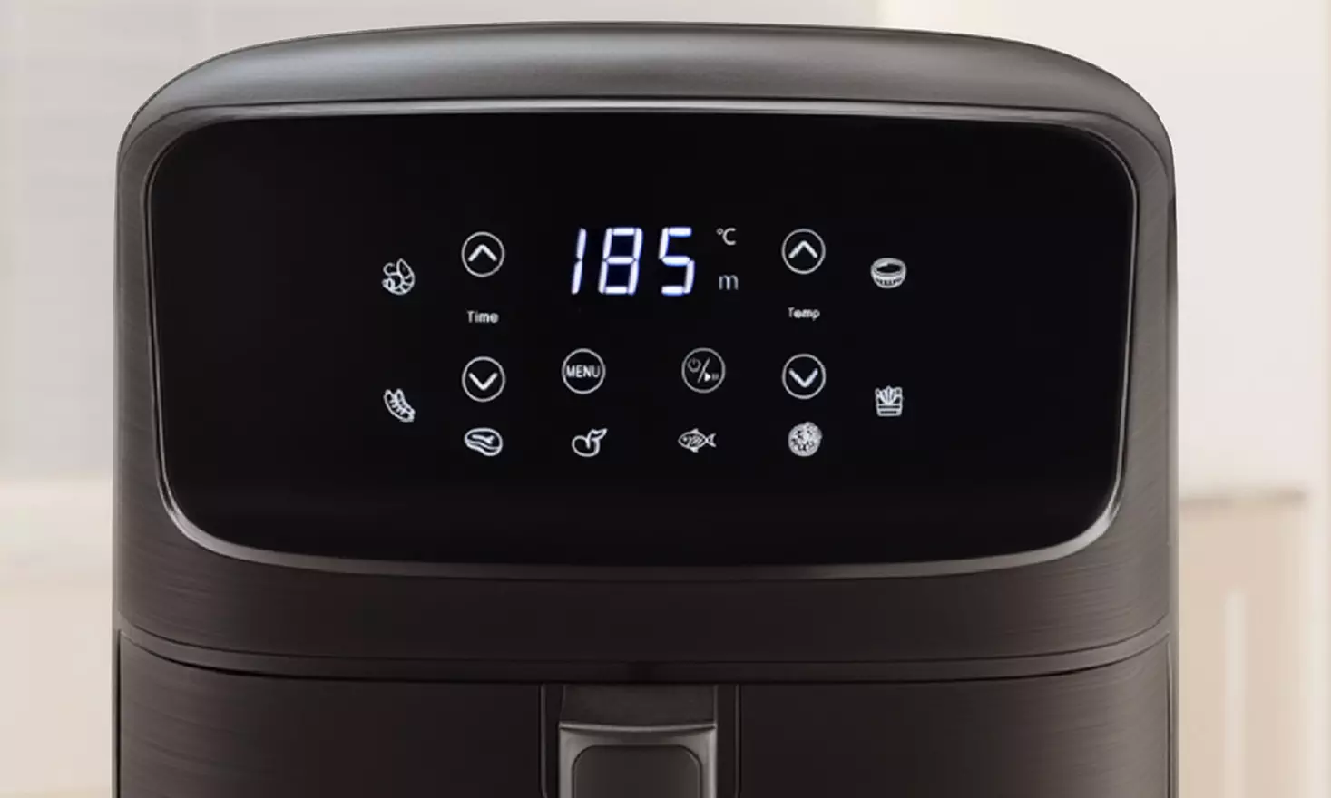 Friggitrice ad aria con display LED touch