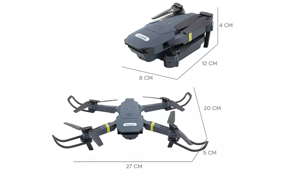 Mini dron cuadricóptero