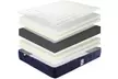 Matelas "Nuage" Luxury Literie mi-ferme, 24 cm, oreillers, couette et sommier en option, livraison offerte - Image 6