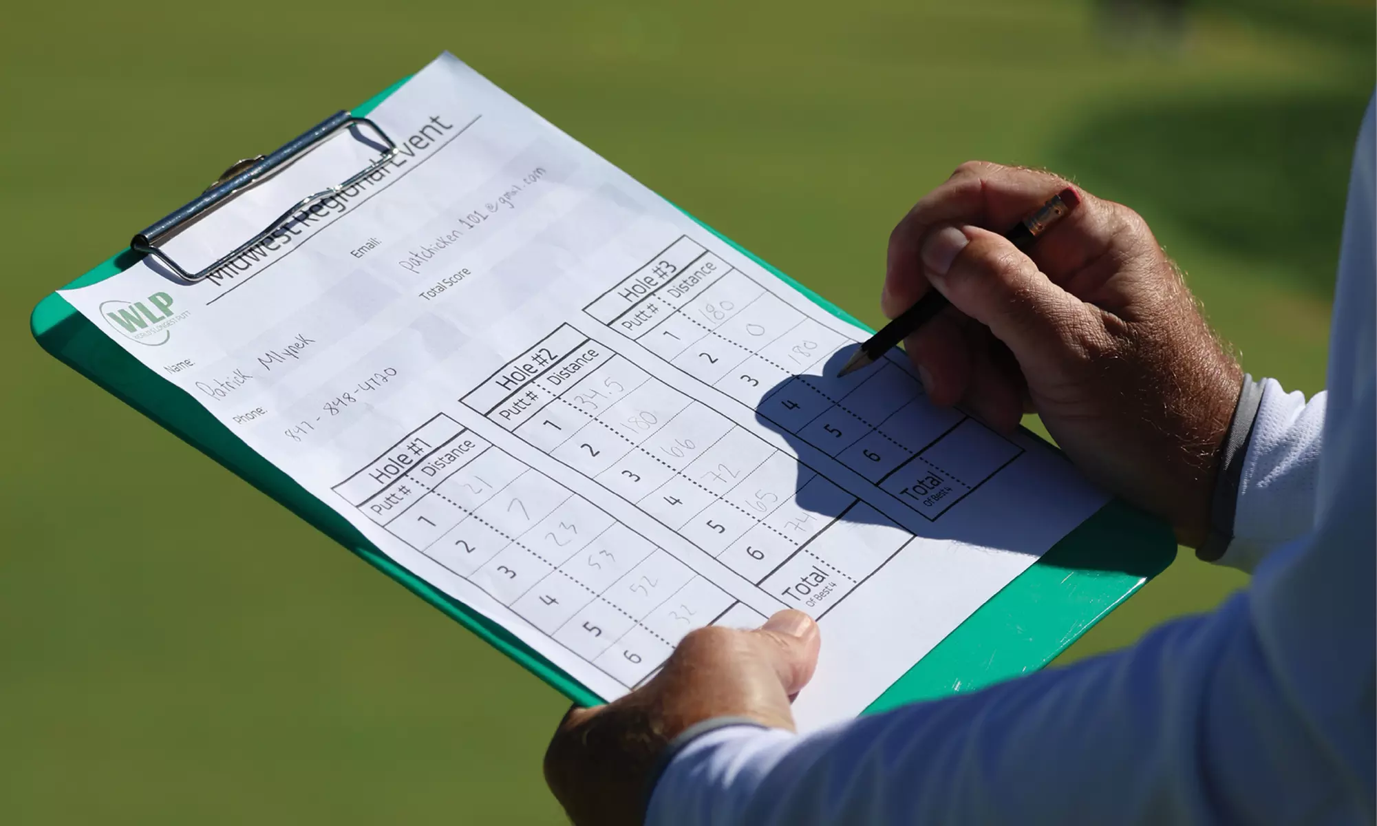 World's Longest Putt Registration—September 6th/7th Morning/Afternoon