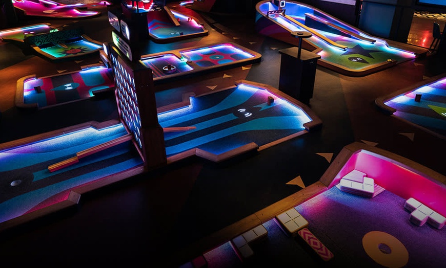 Image 2: Upscale, Tech-Infused Mini Golf for 2 or 4 - Tax Included