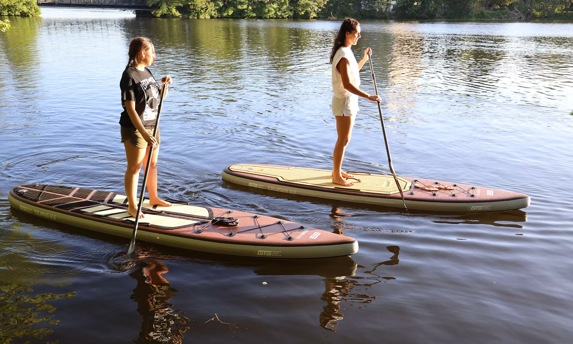 2 oder 3 Std. oder Full Day Stand-Up-Paddling – inkl. Paddel & Drybag