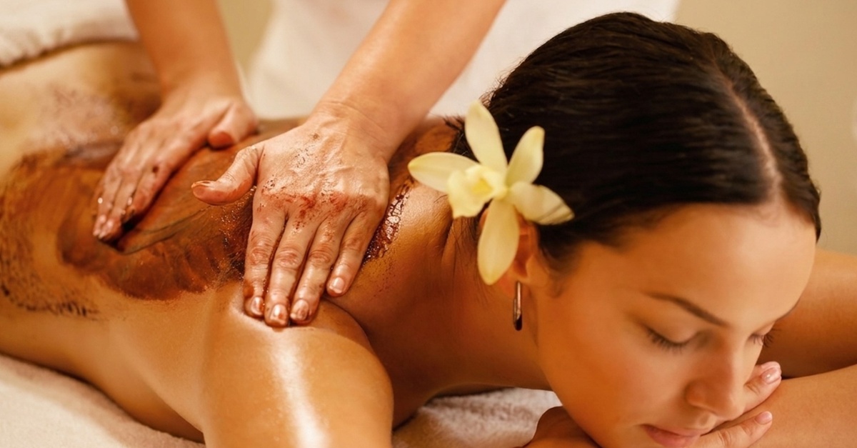 Masaje relajante con aromaterapia en Barcelona