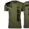 New England - Military Green-Black Print