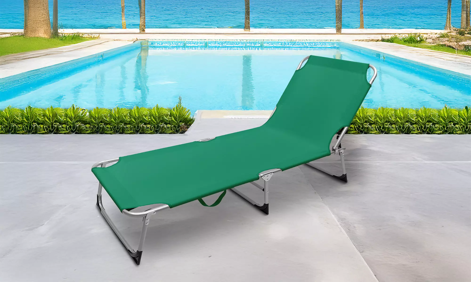 2 Sonnenliegen „Malta“ oder „Gallipoli“