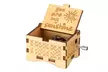 Hand Crank Engraved Music Box You are My Sunshine Vintage Musical Box Gifts - Second Medium
