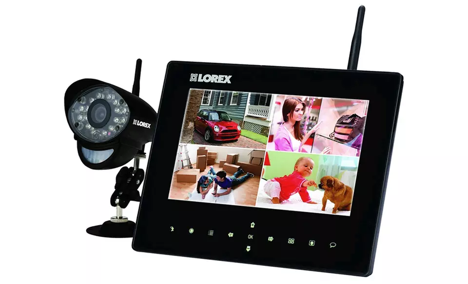 Lorex Wireless Surveillance System LW2731 with Camera and Monitor - Primary Image