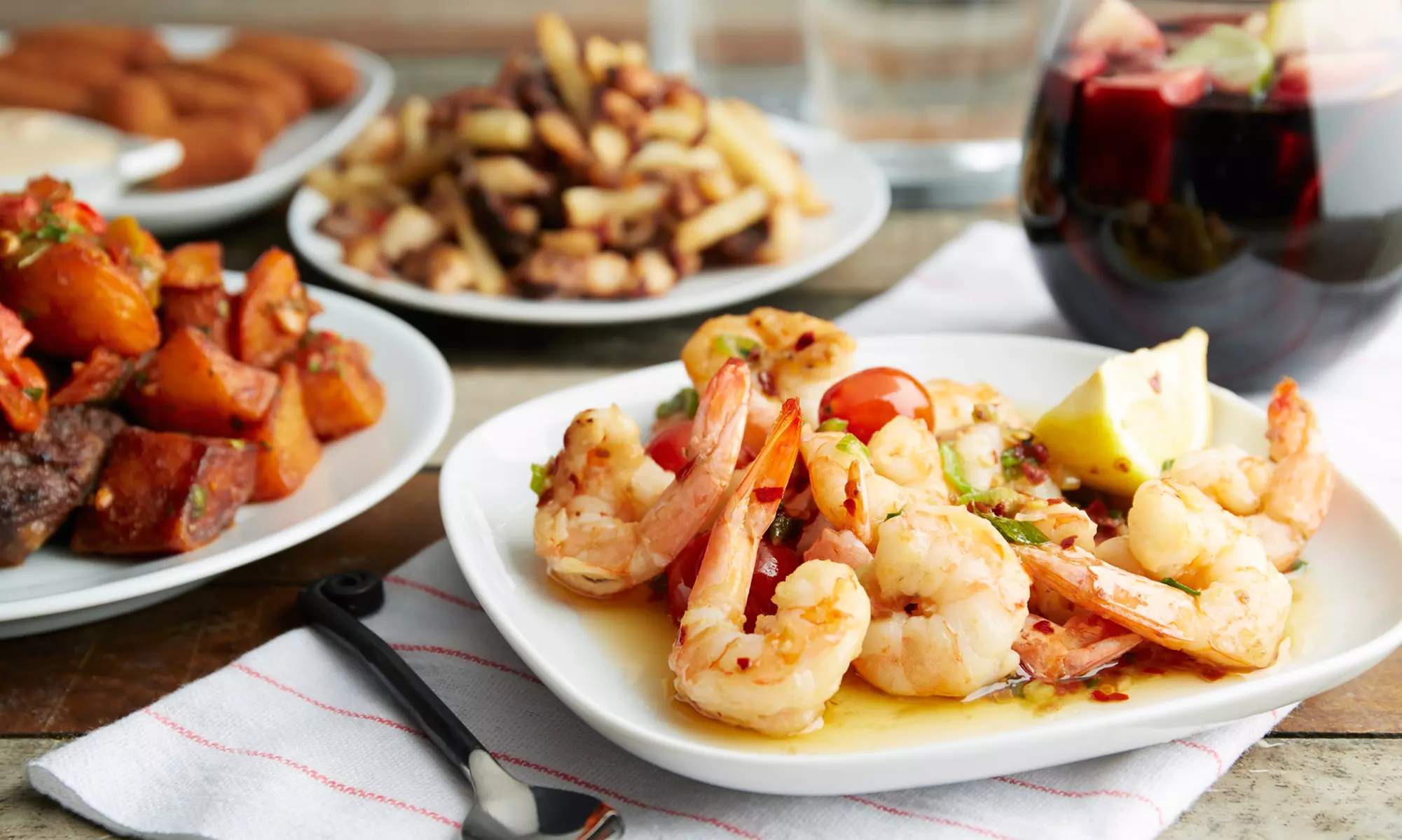 $45 for Four Tapas and Pitcher of Sangria or Wine Carafe at Sangria Tapas & Wine Long Beach ($97.80 Value)  - Primary Image