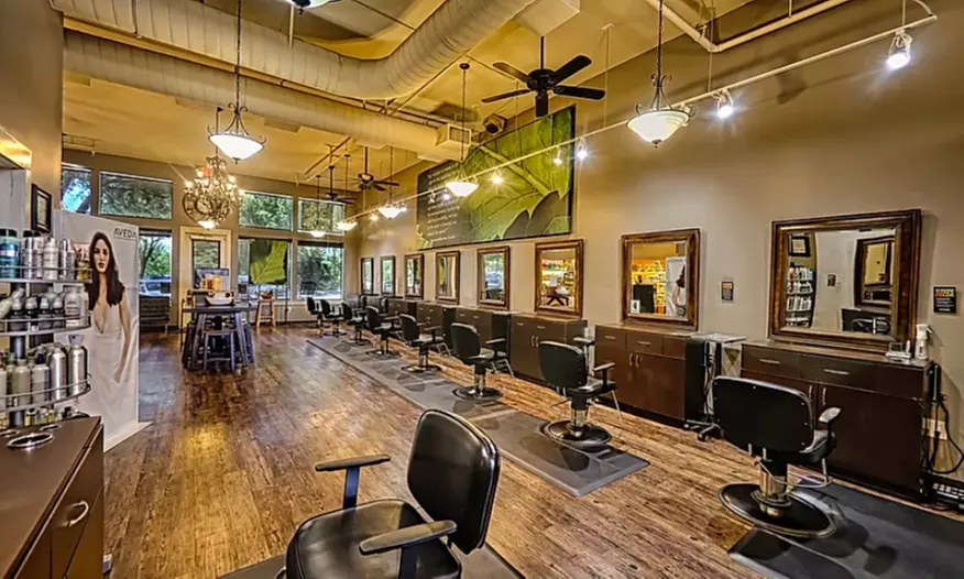 Haircut, Shampoo, Scalp Massage & Style + Optional Hair Color Services