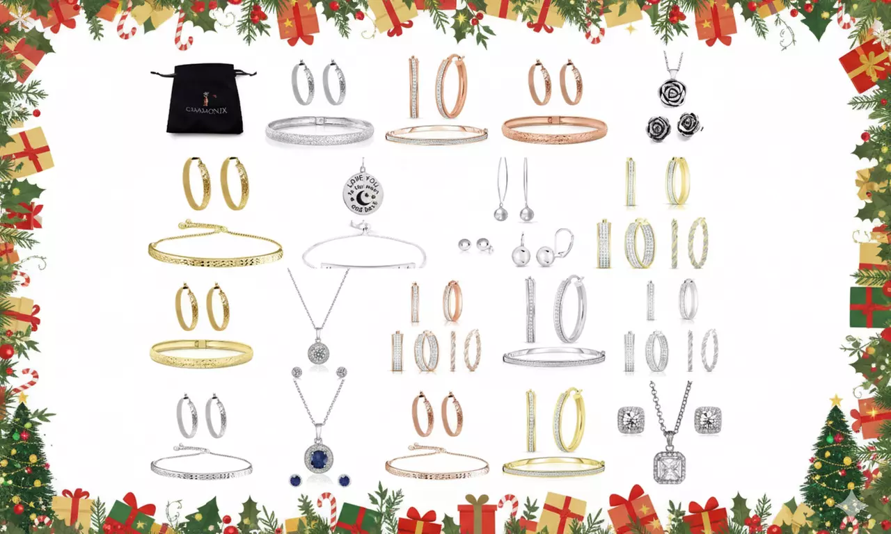 Jewelry Sets - Gold, Rose Gold or Silver: Perfect for the Holidays