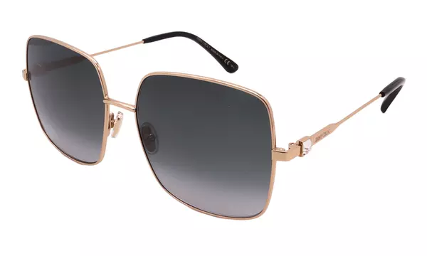 Jimmy Choo LILI/S 2M2 Gold Black Sunglasses