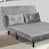 Image 8: 2 Seater Sofa Bed with Cushions