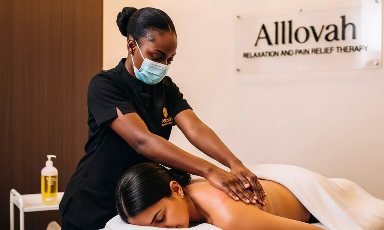 Relax with One or Two 60-Minute Deep Tissue or Swedish Massages at Allovah Pain Relief Therapy (Up to 44% Off) - Primary Image
