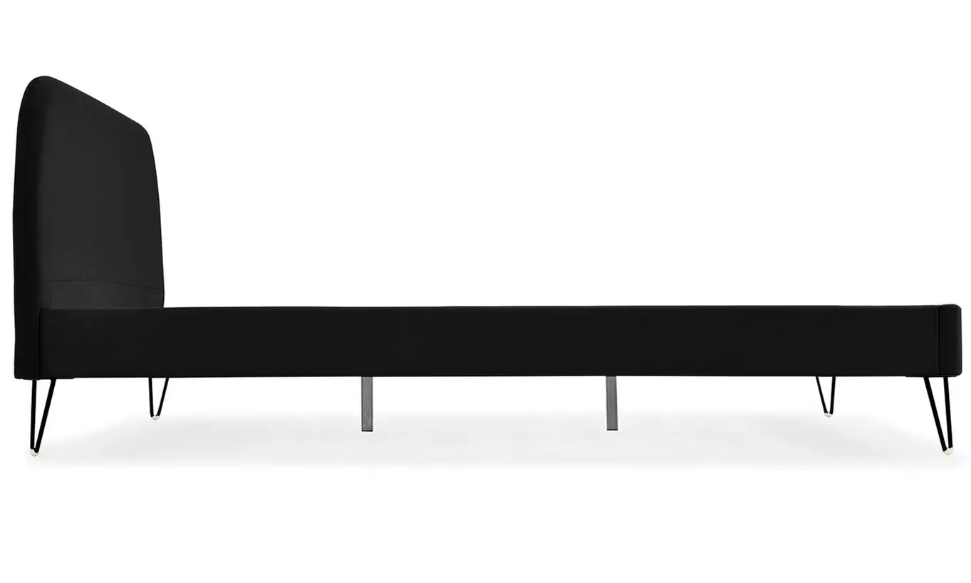 Lit velours "Garbera" 140 x 190 cm ou 160 x 200 cm de Kocoon