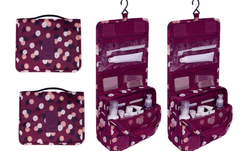Image 10: One or Two Travel Storage Bags with Hook