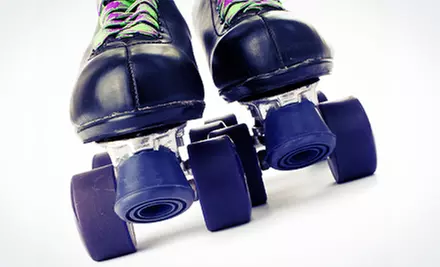 Roller-Skating with Skate Rentals and Soft Drinks for Two or Four at Broken Arrow Roller Sports (Up to 64% Off) - Primary Image